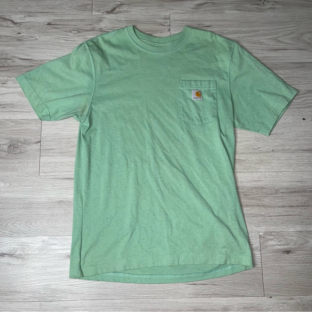 Carhartt Loose Fit T-shirt M Utility Blue Collar Workwear Country Casual Minimal